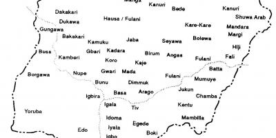 Зурах нигери газрын зураг